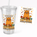 You Are Capybara of Anything If You Believe It! UV DTF Sticker – Cute Capybara with Flowers & Stars