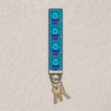 YOUR CACTASTIC Cactus Character Wristlet Keychain – Cute Minimalist Design from Our Signature Plant-Inspired Collection