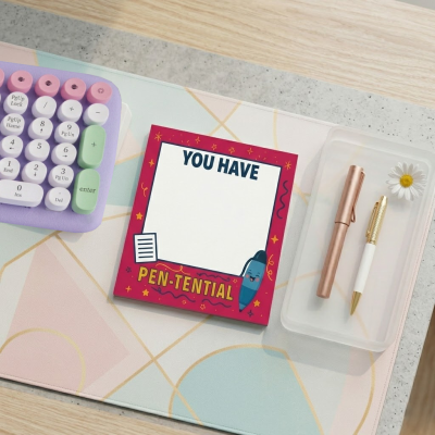 You Have Pen-Tential Pun Mini Memo Pad