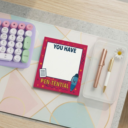 You Have Pen-Tential Pun Mini Memo Pad