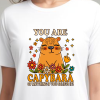 You Are Capabara of Anything! – Cute Capybara-Inspired Affirmation T-shirt