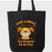 Just A Smile Can Brighten Up The Day Tote Bag - dog version