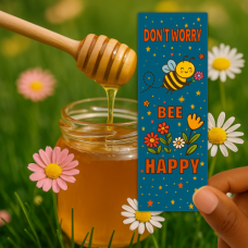 Don't Worry Bee Happy Bookmark